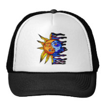 Sun/Mond Yin Yang Kult Cap