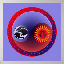 Sun und Mond in der Balance