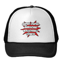 SuperDuper fantastischer Volleyball-Trainer Retrocap