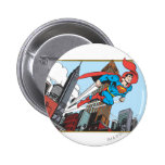 Supermann u. Wolkenkratzer buttons