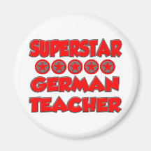 Superstar-Deutsch-Lehrer Magnets