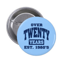 Sur 20 ans badge