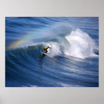Surfen unter einen Regenbogen 24 x Druck 18