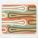 Surfer-König - Retro modernes Mousepad mauspads