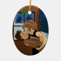 Surprise, gui ! décorations pour sapins de noël