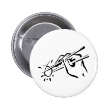 Sushi athées ! (ichthys) badges avec agrafe