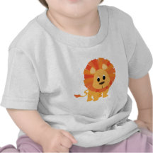 Süßer Löwe T-shirts