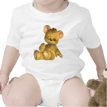 Süßer Teddybär Baby Strampelanzug