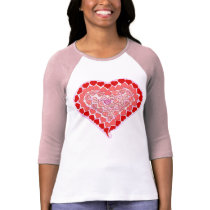 Süßigkeits-Herz-T-Shirt
