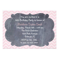 Sweet 16 Birthday Invitations einladungen