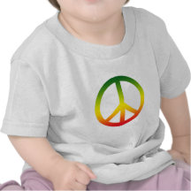 Symbole de paix Rasta T-shirt