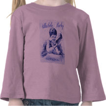 T-shirt de douille d'enfant en bas âge de bébé d'u