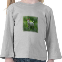 T-shirt d'enfant en bas âge de bull-terrier
