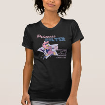T-shirt foncé de princesse Belter (peau de lite)