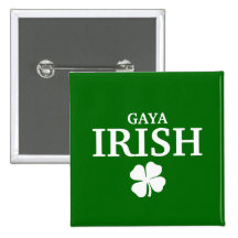 T-shirt irlandais fait sur commande fier de ville  pin's avec agrafe