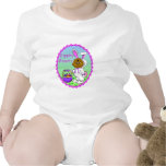 T-shirts de costume de lapin de Pâques