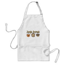 T-shirts et cadeaux d'animaux de jungle tablier