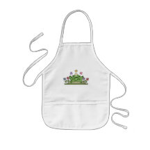 T-shirts et cadeaux de grenouille de jardin d'agré tabliers