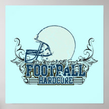 T-shirts inconditionnel et cadeaux du football ble posters