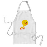 Tablier de marche mignon de caneton de bande dessi tabliers