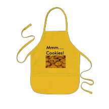 Tablier d'enfants de biscuits