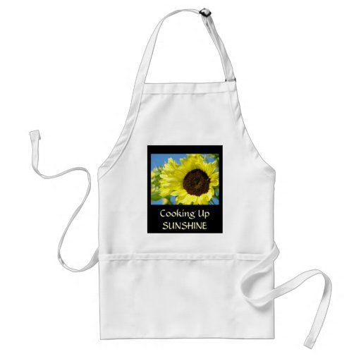 TABLIER faisant cuire des TOURNESOLS de cadeaux de