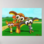 Taco-Schwänze - drei Chihuahuas-Druck