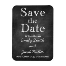 Tafel-Save the Date Magneten