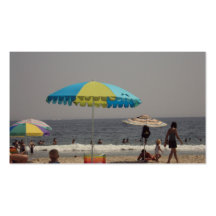 Tag am Strand Visitenkartenvorlagen