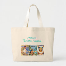 Tahitian Hochzeit Tragetaschen