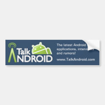 TalkAndroid Autoaufkleber