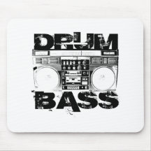 Tambour et basse tapis de souris