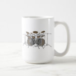 Tambours : Kit blanc de tambour : modèle 3D : Tasse