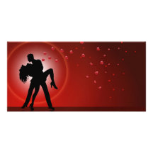 Tango-Foto-Karte Photogrußkarten