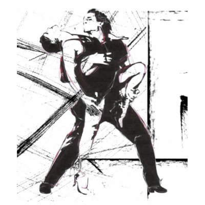 Tanz-Tango T Shirt von cooldadnomore