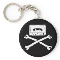Taping à la maison de piraterie de bande et de pir porte-clés