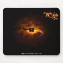 Tapis de Souris Aegir Oeil Noir Mauspads
