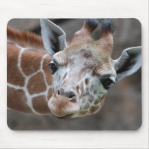 Tapis de souris de girafe