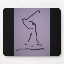 Tapis de souris de golf