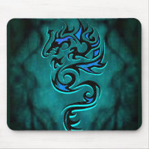 tapis de souris tribal de dragon