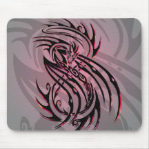 tapis de souris tribal de dragon