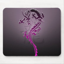 tapis de souris tribal de dragon