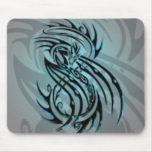 tapis de souris tribal de dragon