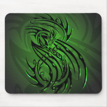 tapis de souris tribal de dragon