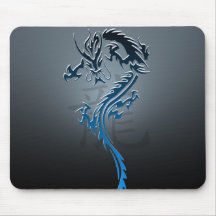tapis de souris tribal de dragon