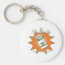 "Tasche Wohlstand - P.O.P." Keychain Schlüsselbänder