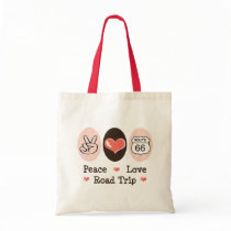 Taschen-Tasche des FriedensLiebe-Straßen-Reise-Weg