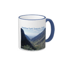 Tasse américaine de canyon de fourchette