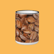 Tasse,Becher,Getränk.Kaffeebohnen tassen