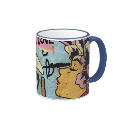 Tasse d'arme à feu d'amour